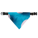 Eggs Pattern Print Over The Collar Dog Bandana