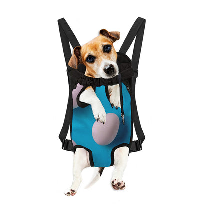 Eggs Pattern Print Pet Carrier Backpack