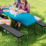 Eggs Pattern Print Picnic Table Cover