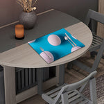 Eggs Pattern Print Placemat