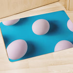 Eggs Pattern Print Polyester Doormat