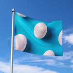 Eggs Pattern Print Polyester Flag