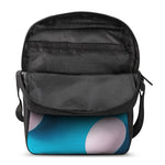 Eggs Pattern Print Rectangular Crossbody Bag