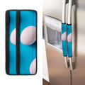 Eggs Pattern Print Refrigerator Handle Covers