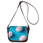 Eggs Pattern Print Saddle Bag