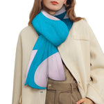 Eggs Pattern Print Scarf