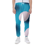 Eggs Pattern Print Scuba Joggers