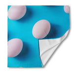 Eggs Pattern Print Silk Bandana