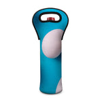 Eggs Pattern Print Single Neoprene Wine Tote