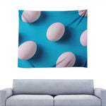 Eggs Pattern Print Tapestry