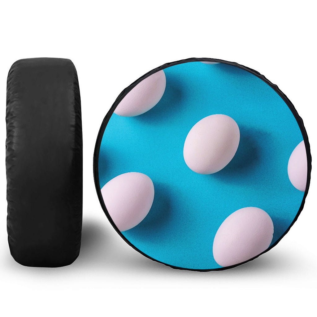 Eggs Pattern Print Tire Cover