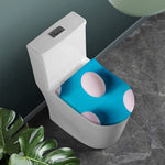 Eggs Pattern Print Toilet Lid Cover