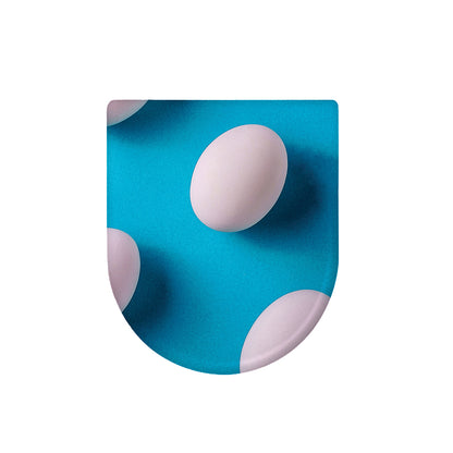 Eggs Pattern Print Toilet Lid Cover