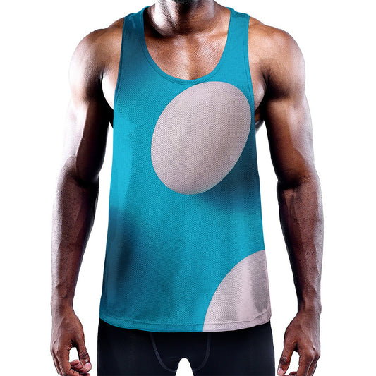 Eggs Pattern Print Training Tank Top