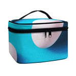 Eggs Pattern Print Travel Makeup Bag