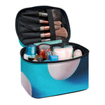 Eggs Pattern Print Travel Makeup Bag