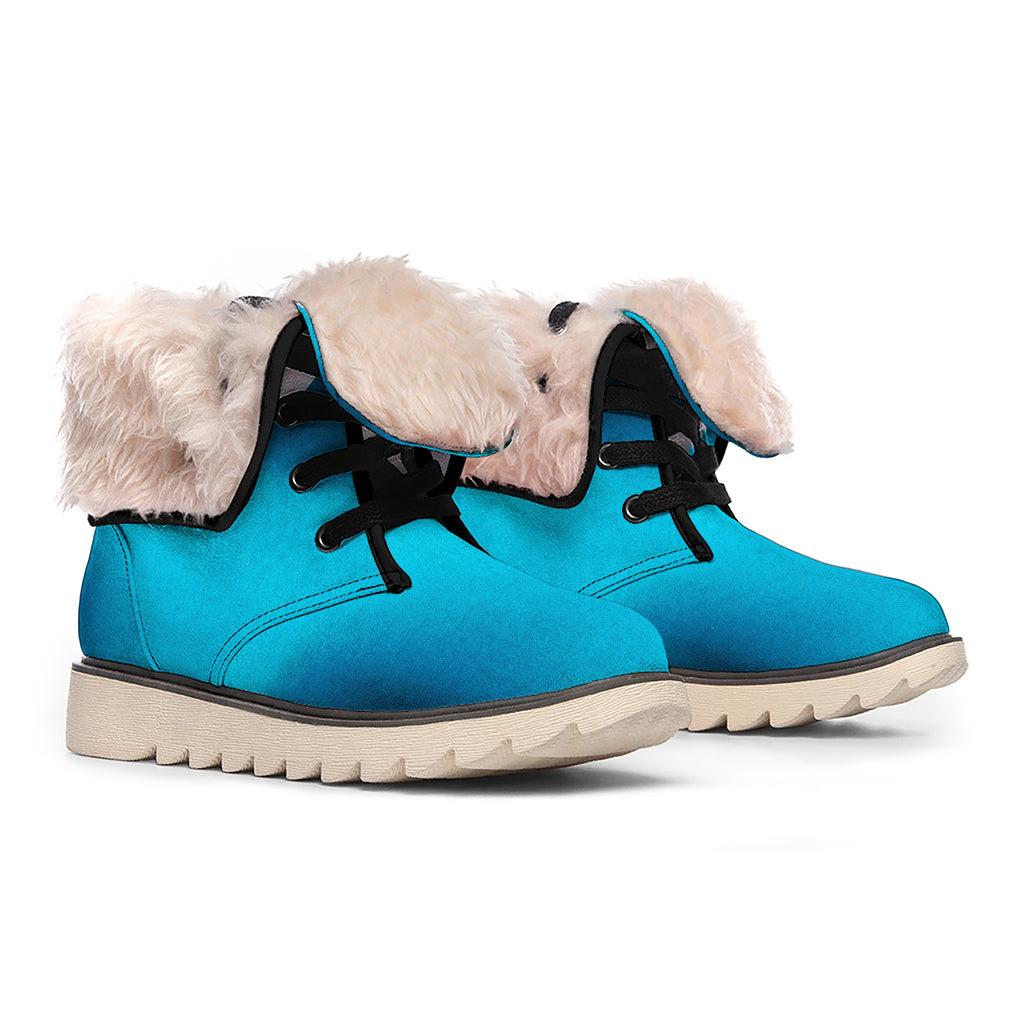 Eggs Pattern Print Winter Boots
