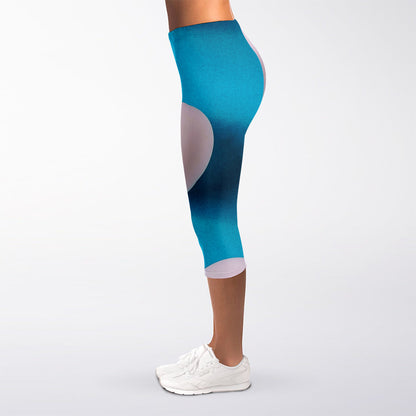 Eggs Pattern Print Women's Capri Leggings