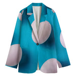 Eggs Pattern Print Women's Cotton Blazer