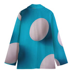 Eggs Pattern Print Women's Cotton Blazer