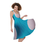 Eggs Pattern Print Women's Sleeveless Dress