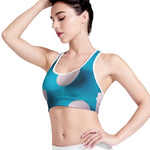 Eggs Pattern Print Women's Sports Bra