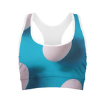 Eggs Pattern Print Women's Sports Bra