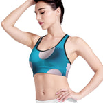 Eggs Pattern Print Women's Sports Bra