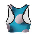 Eggs Pattern Print Women's Sports Bra