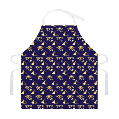Egypt Eye Of Horus Pattern Print Adjustable Apron