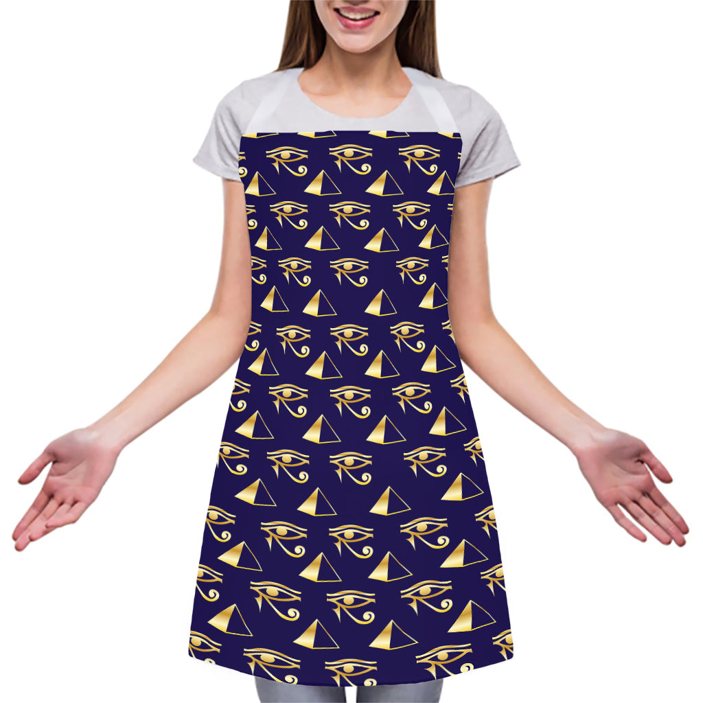 Egypt Eye Of Horus Pattern Print Adjustable Apron