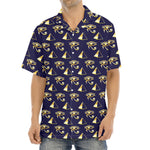 Egypt Eye Of Horus Pattern Print Aloha Shirt