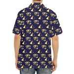 Egypt Eye Of Horus Pattern Print Aloha Shirt