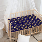 Egypt Eye Of Horus Pattern Print Baby Crib Sheet