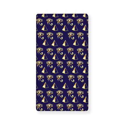 Egypt Eye Of Horus Pattern Print Baby Crib Sheet