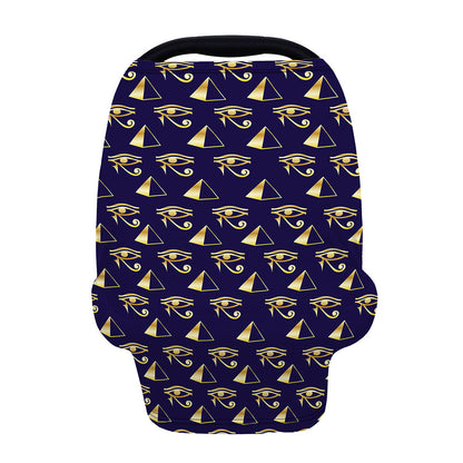 Egypt Eye Of Horus Pattern Print Baby Seat Cover