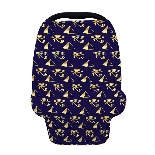 Egypt Eye Of Horus Pattern Print Baby Seat Cover
