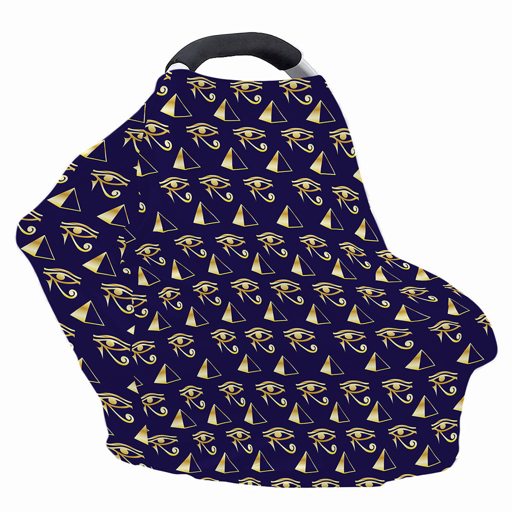 Egypt Eye Of Horus Pattern Print Baby Seat Cover