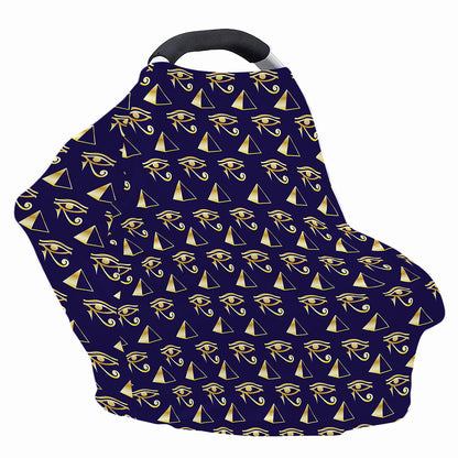 Egypt Eye Of Horus Pattern Print Baby Seat Cover