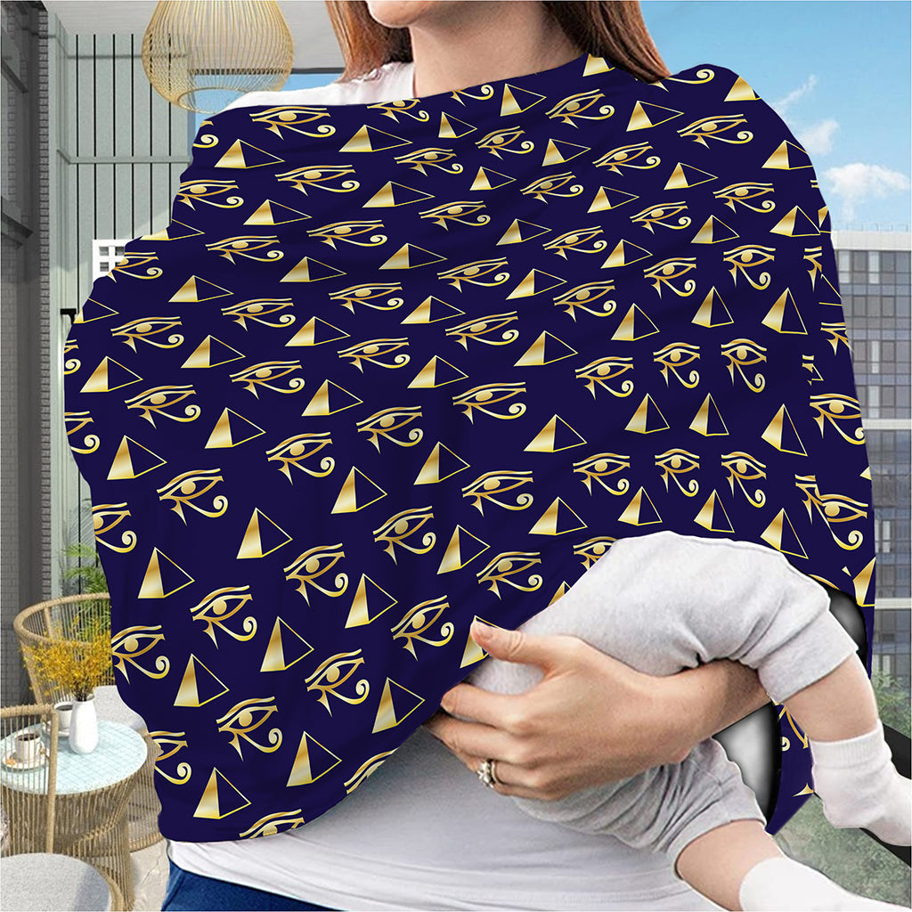 Egypt Eye Of Horus Pattern Print Baby Seat Cover