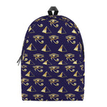 Egypt Eye Of Horus Pattern Print Backpack