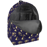 Egypt Eye Of Horus Pattern Print Backpack