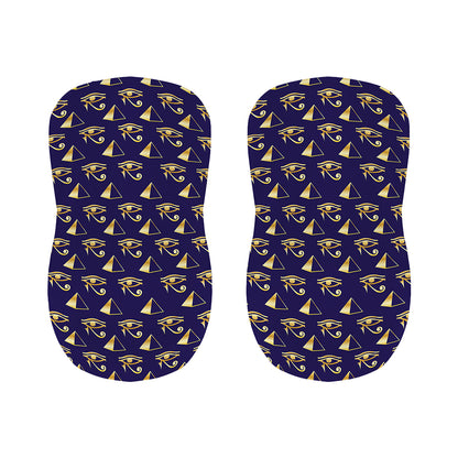 Egypt Eye Of Horus Pattern Print Bar Stool Covers