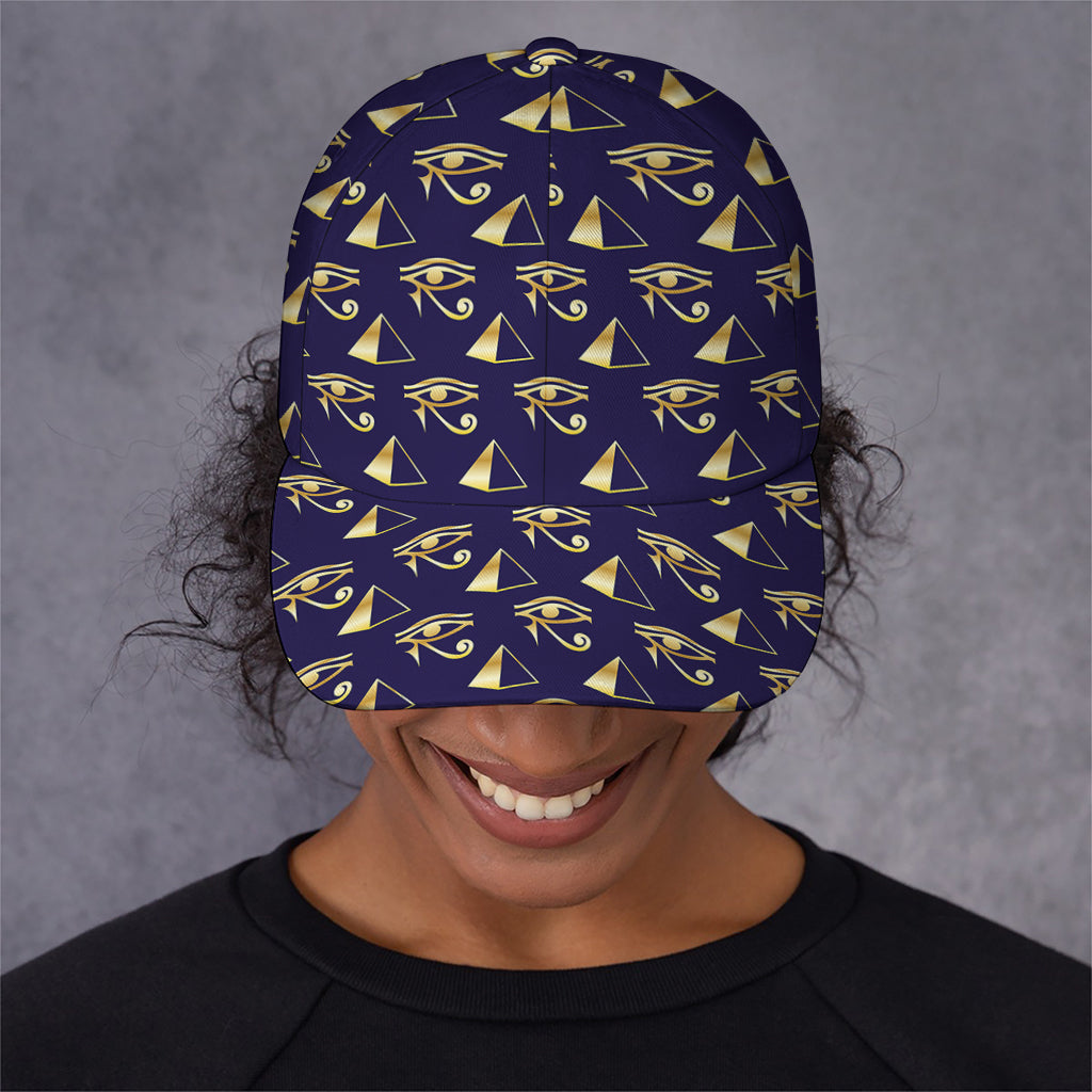 Egypt Eye Of Horus Pattern Print Baseball Cap