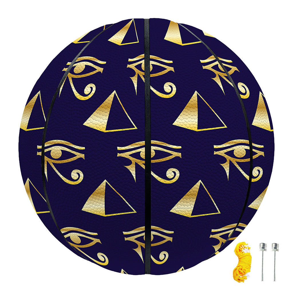 Egypt Eye Of Horus Pattern Print Basketball