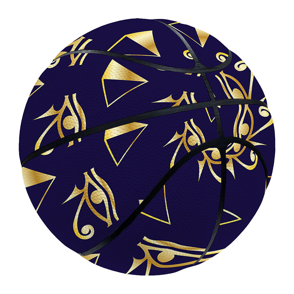 Egypt Eye Of Horus Pattern Print Basketball