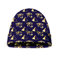 Egypt Eye Of Horus Pattern Print Beanie