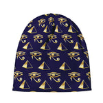 Egypt Eye Of Horus Pattern Print Beanie