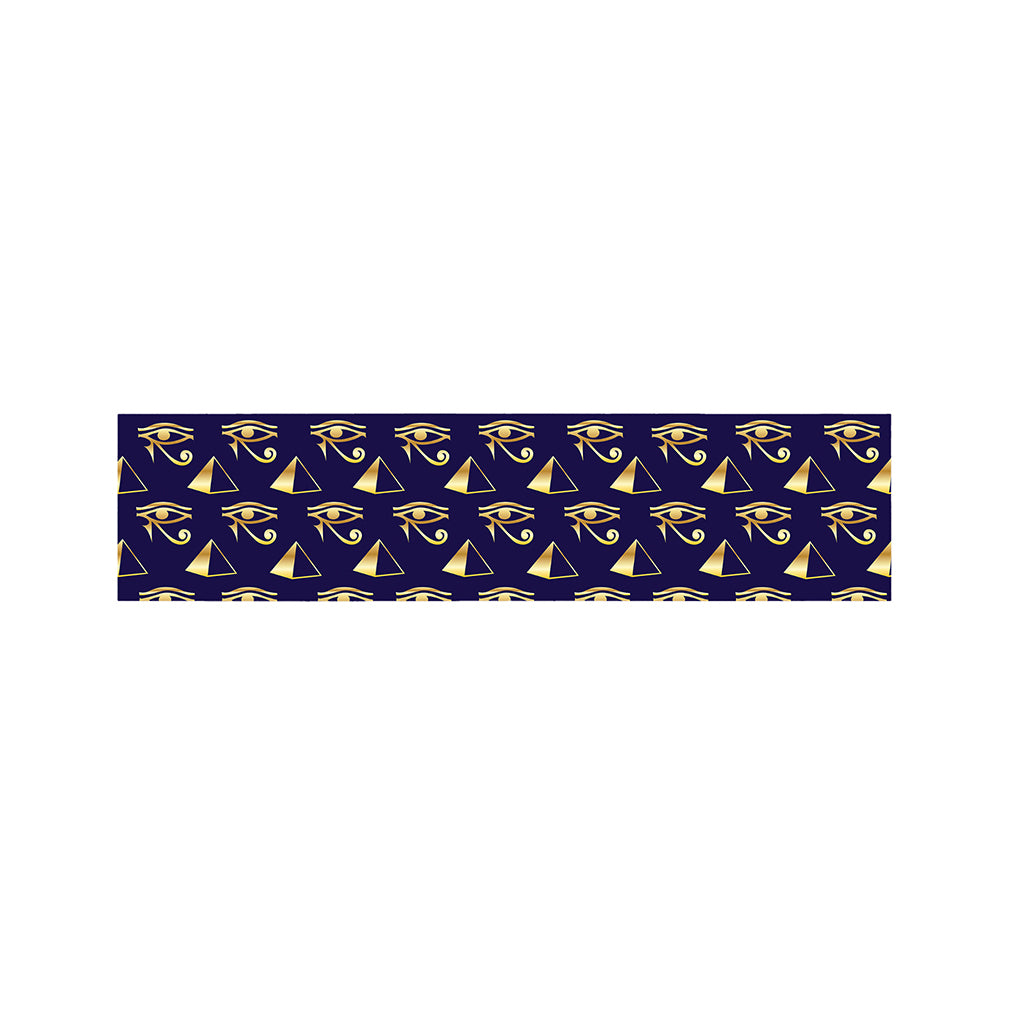 Egypt Eye Of Horus Pattern Print Bed Runner