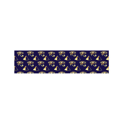 Egypt Eye Of Horus Pattern Print Bed Runner